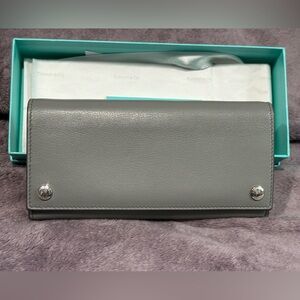 Tiffany & Co. Full Set Long Wallet And Long Card Holder Brand New In Box